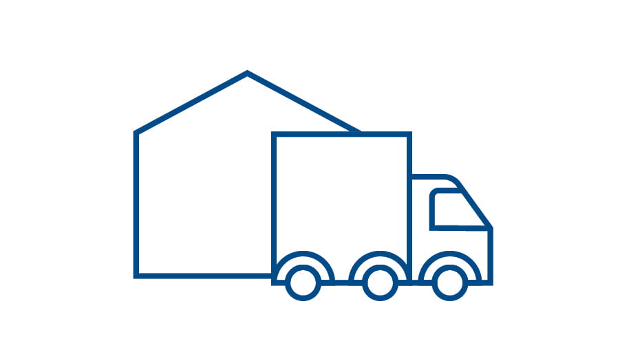 Transport and storage icon