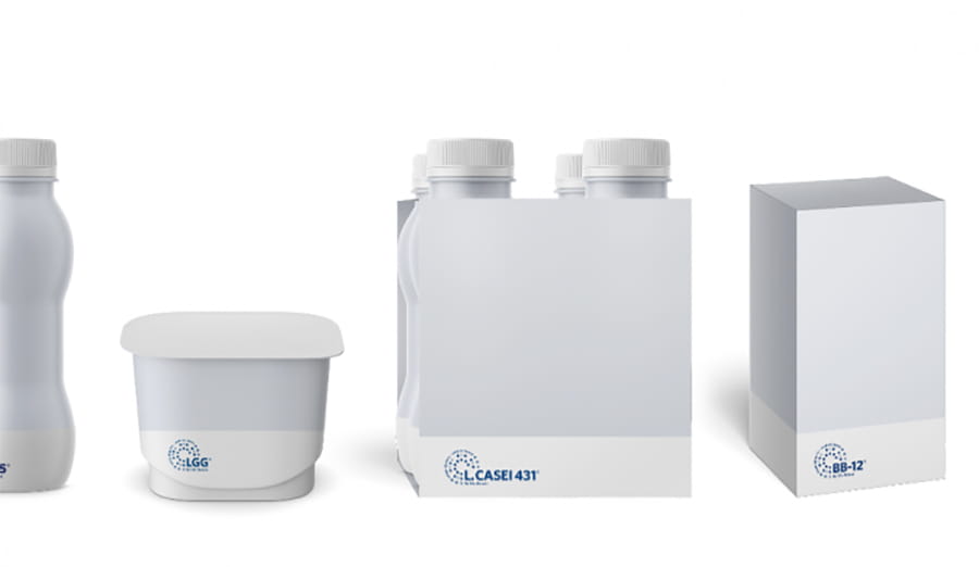 Blank chr-hansen product packaging