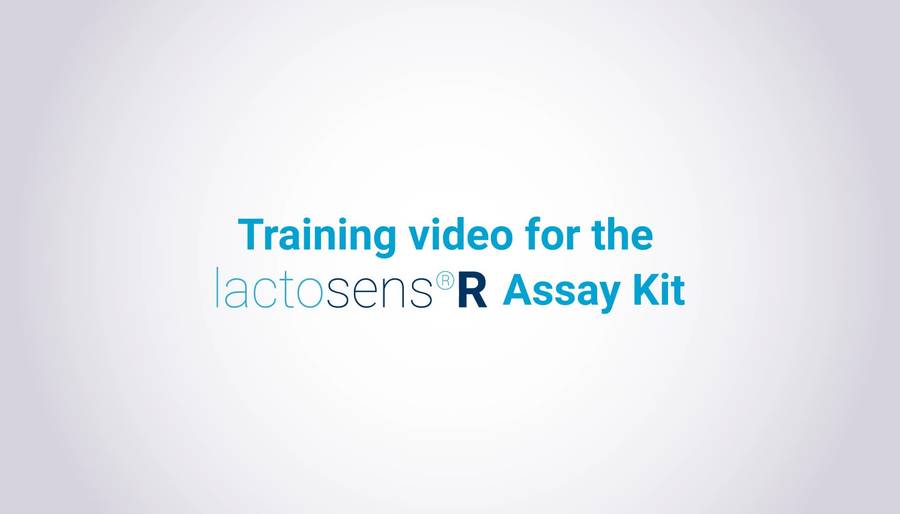 LactoSens®R Assay training video